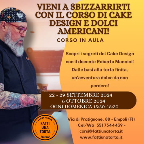 Corso Cake design e pasticceria americana